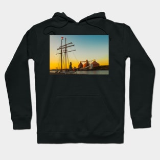 Sunset, sails and Silos Hoodie